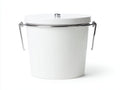 Scatola isolata All'aperto 36×36×38 cm - plastica bianca - secchiello termico cilindrico con manico