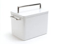 Scatola isolata all'aperto 36×30×31 cm - bianco - contenitore portatile con coperchio